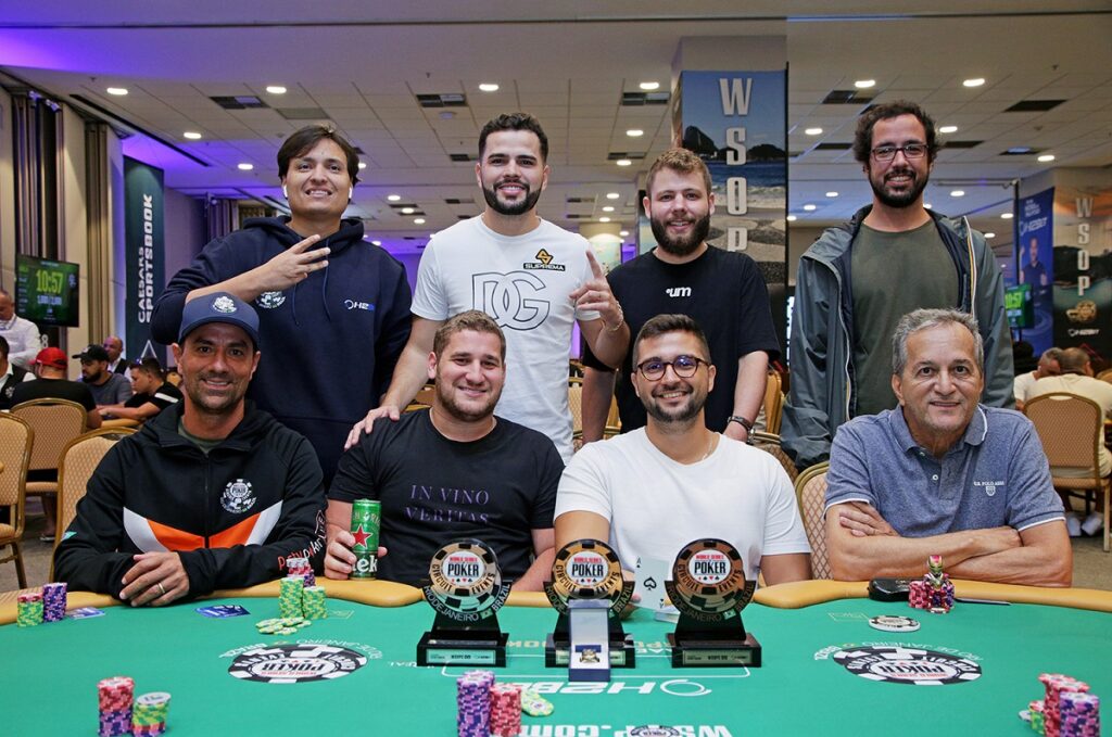 Mesa Final do Monster Stack Mystery Bounty da WSOP Brazil