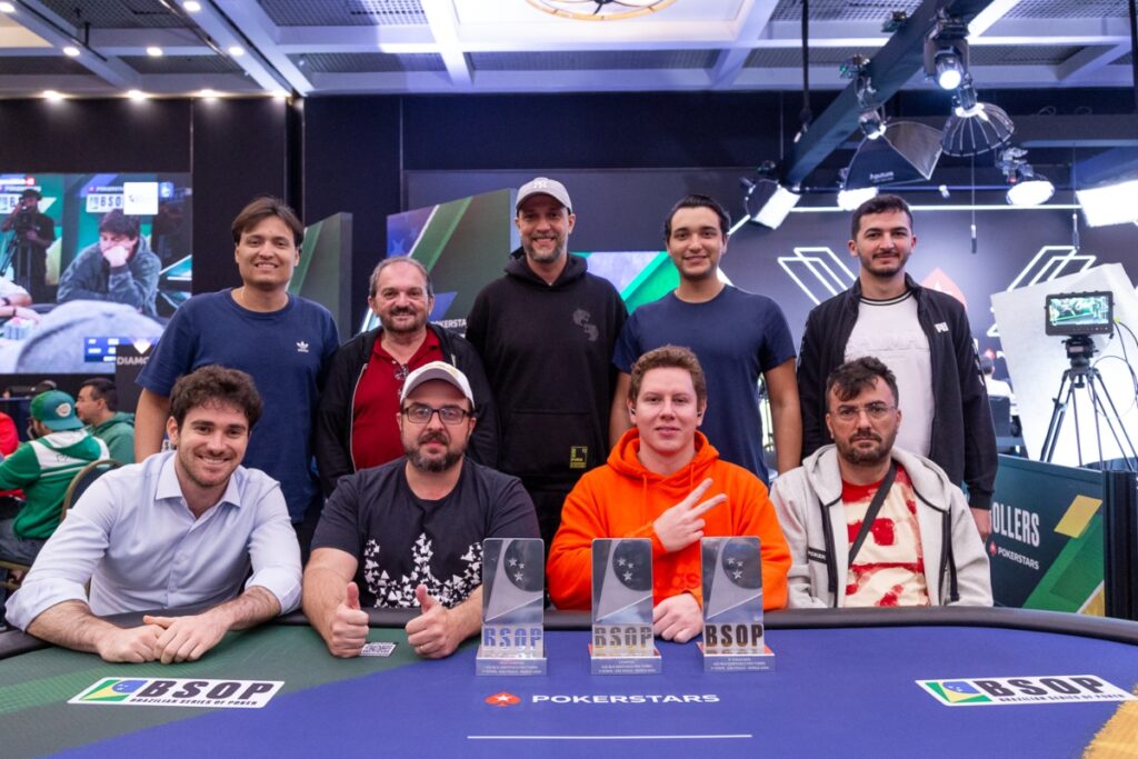 Mesa Final do Deepstack PKO Turbo do BSOP São Paulo