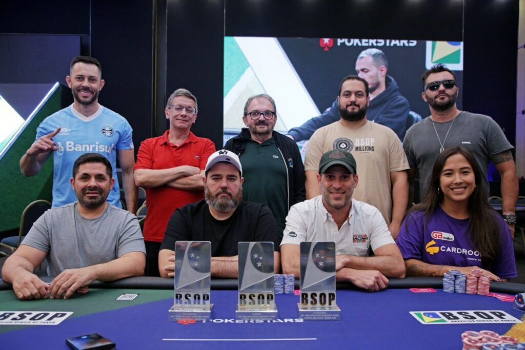 Mesa Final do Deepstack Turbo do BSOP São Paulo