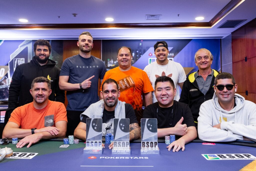 Mesa Final do Deepstack do BSOP São Paulo