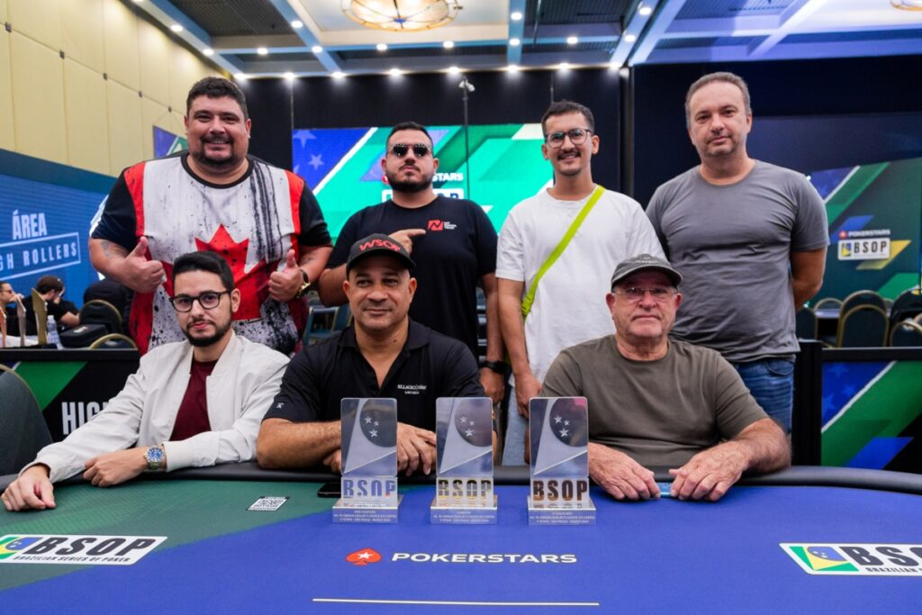 Mesa Final do PL Omaha Dealers Choice 4/5 Cartas do BSOP São Paulo