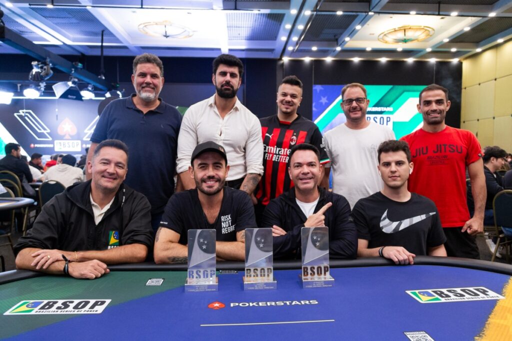 Mesa Final do Super 500 do BSOP São Paulo