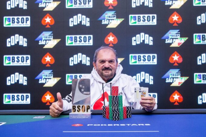 Paulo Cesar - Campeão Last Chance Deepstack Turbo do BSOP São Paulo