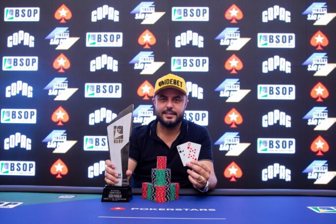 Rafael Mota - Campeão do One Day High Roller PKO do BSOP São Paulo