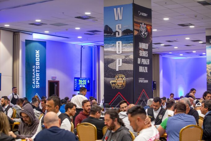 As mesas do Windsor Barra ficarão lotadas em mais um dia de WSOP Brazil