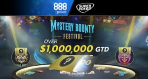 Mystery Bounty Festival distribuirá sete dígitos no 888poker