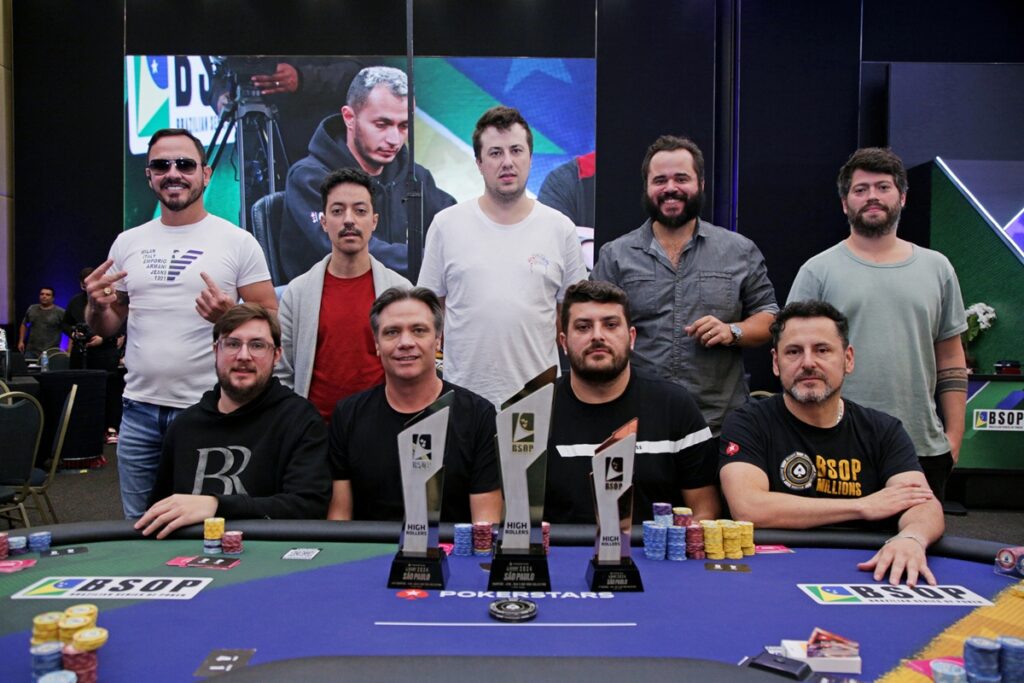 Mesa Final 2-Day High Roller PKO - BSOP São Paulo