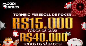 A PapiGames oferece freerolls diários de poker