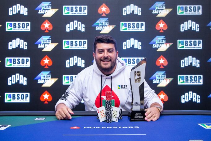 Vinicius Rezende - Campeão do 2-Day High Roller PKO BSOP São Paulo